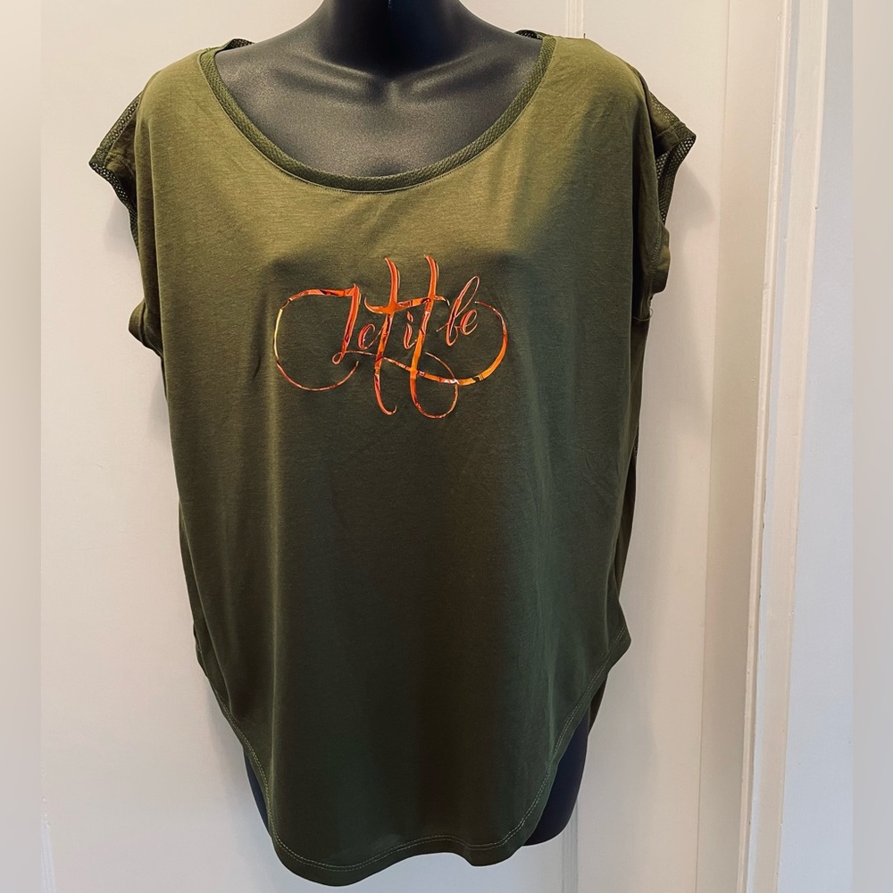 Just jeans racer back t shirt Sz M